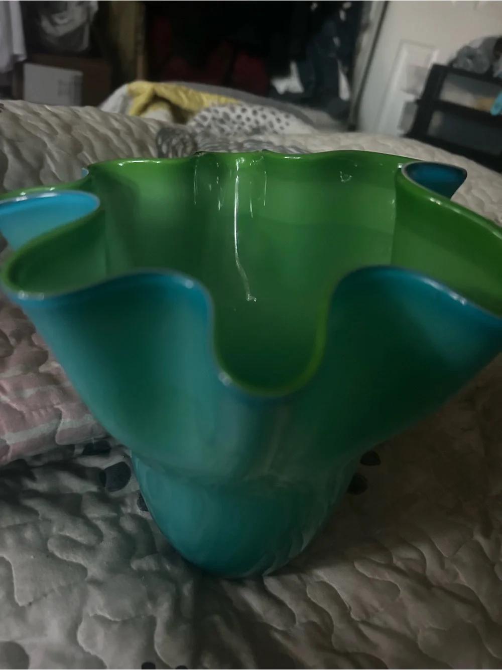 1960’s Dazzdetto Murano glass vase